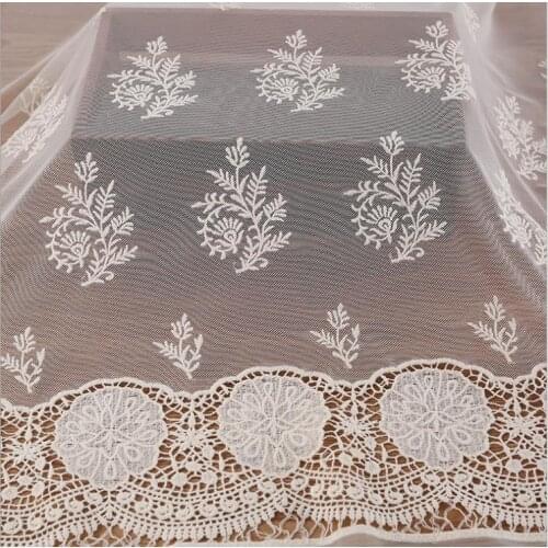 Water-soluble mesh embroidery hand-made fashion houseware dress decoration fabric