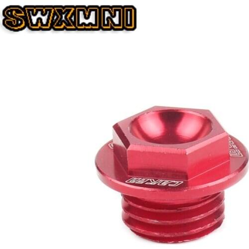 High quality CNC Engine Oil Filter Cup Plug Cover Screw For Honda CBR 600 250R CBR 600 900 1000 RR CBR 600 F2 F3 F4 F4i 500R