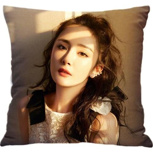 Yang Mi Pillowcase Star Series Cushion Cover Surrounding Souvenir Cojines Decorativos Para Sofa Decorative Throw Pillow Covers