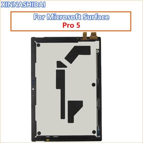 For Microsoft Surface Pro 5 1796 LCD Display Touch Digitizer Full Assembly LP123WQ1 100%Test Lcd