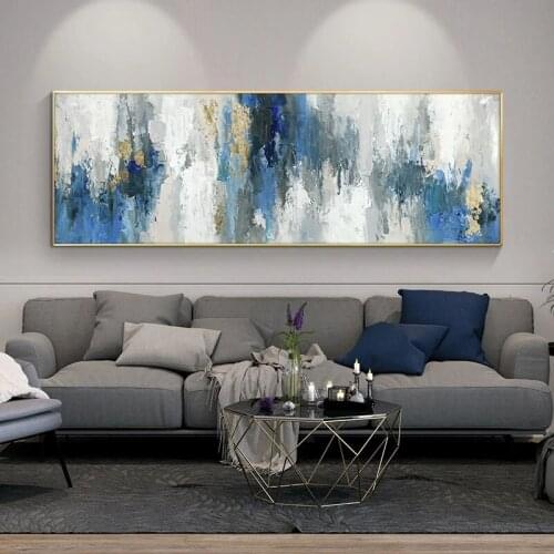 100% Hand Painted Oil Painting Hand Made Abstract Canvas Painting Modern Nordic Style Wall Art for Living Room Home Decoration
