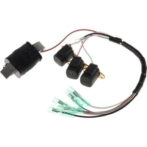 6H2-85580 Charge Coil for Yamaha Outboard Motor 60HP 70HP 2 Stroke Boat Engine Replacement Marine Replace Parts