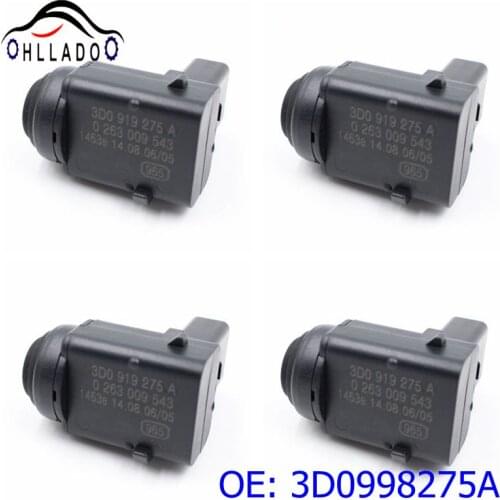 Promotion HLLADO NEW Parking PDC Sensor 3D0998275A 0263009543 Car Reversing Radar For V W S koda J e tta 3D0 998 275 A