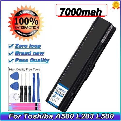 Laptop Battery For Toshiba Satellite A500 L203 L500 L505 L555 M205 M207 M211 M216 M212 Pro A210 L300D L450 A200 L300 L550