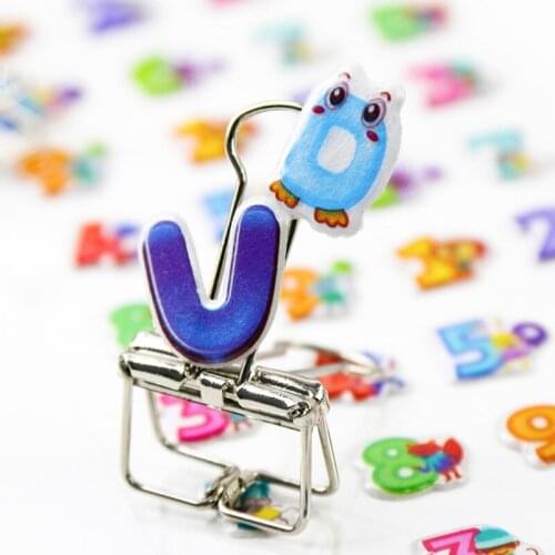 FREE SHIPPING 100packs 3D Puffy Bulk Stickers for Girl Boy Birthday Gift Scrapbooking Teachers Letter Number Cartoon Sticker