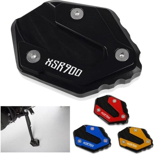 For Yamaha XSR900 XSR 900 Tracer 2015 2016 2017 2018 2019 2020 2021 Motorcycle Kickstand Foot Side Stand Extension Pad Support
