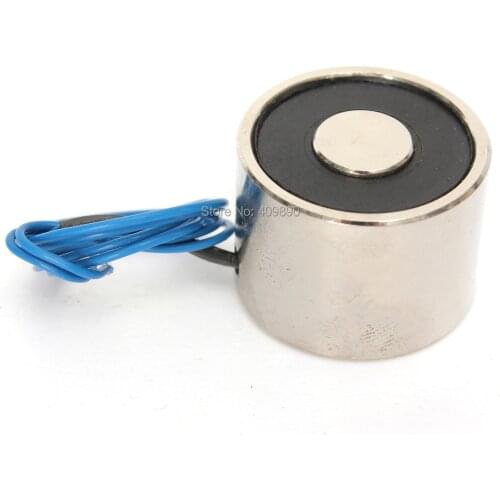 10PCS/LOT DC12V 5W Electric Magnet Solenoid Lift Electromagnet 22LB/10kg Lifting Force