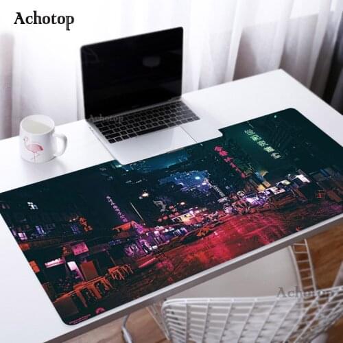 Ghost In The Shell Custom Design Print Mouse Pad XXL Mat Large 900X400 Customized Office Mousepad for Computer Keyboard Desk Mat