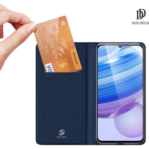 For Redmi 10X 5G / Redmi 10X Pro 5G Skin Pro Series Leather Wallet Flip Case Full Protection Steady Stand Magnetic Closure
