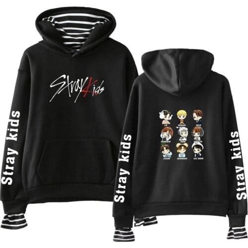 New Kpop Stray Kids Hoodie I Am You Fans Spring Fashion Hoodies Harajuku Long Sleeve Kpop Sweatshirts Hoodies Women Girl Clothes