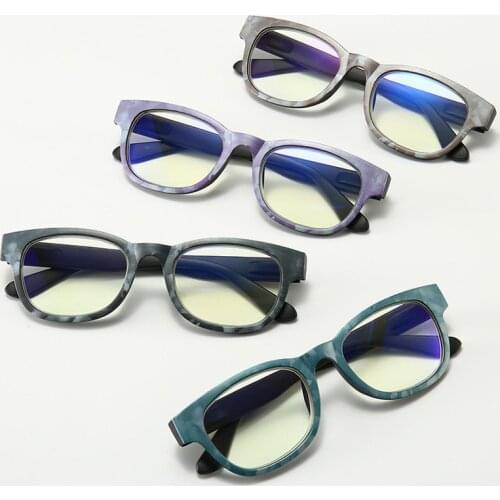 Iboode Trendy Anti Blue Rays Reading Glasses Men Women Optical Reading Eyewear Classic Full FramePresbyopia Diopter +1.0 To +3.5