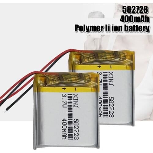 3.7V 400mAh Rechargeable li-Polymer Li-ion Battery For Q50 G700S K92 G36 Y3 Childrens smart watches mp3 582728 602828
