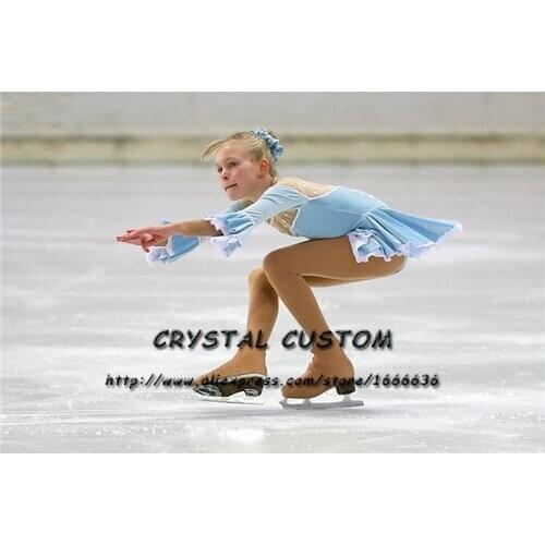 Girls Figure Skating Dresses For Competition Graceful New Brand Ice Skating Dress Custom DR3967