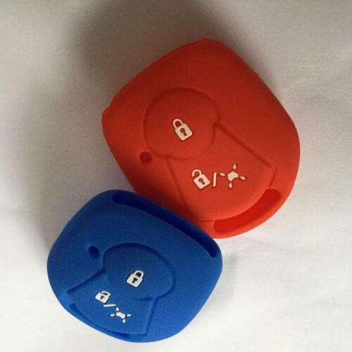 Silicone Cover Skin Protect For Ssangyong Actyon Kyron Rexton 2/3 Button Remote Key Fob Case