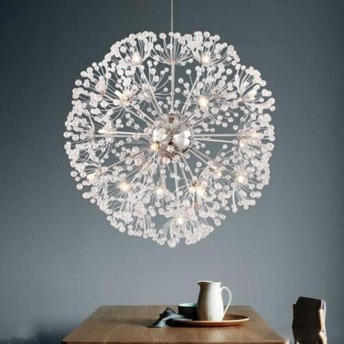 Modern LED Dandelion Pendant Lamp Flower Ceiling lamp Home Living Room Bedroom Chandelier PA0048