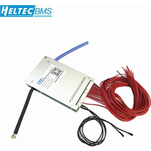 Active Equalizer balancer vs bms Bluetooth Smart BMS 13S 14S 15S 16S 17S 60A 120A RS485 APP Lifepo4 li-ion 48V 52V 60V