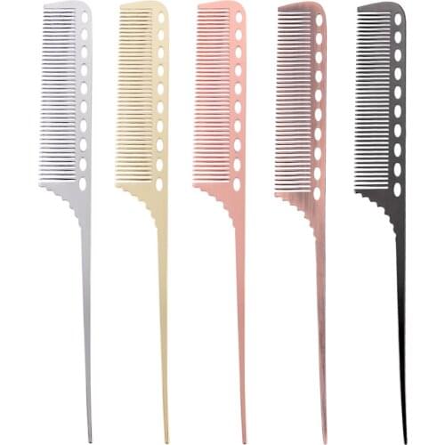 Heat-resistant Hair Combs Practical Comb Salon Hair Styling Tool for DIY Home Hair Brushes Girls Ponytail Comb