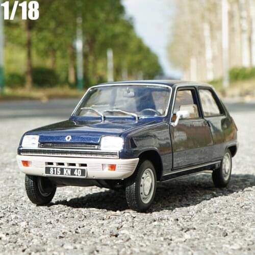 1/18 NOREV Renault 5 Alpine Renault 1976 Simulation Diecast Metal Model Toy Car Boys Gifts Blue Red Original Box