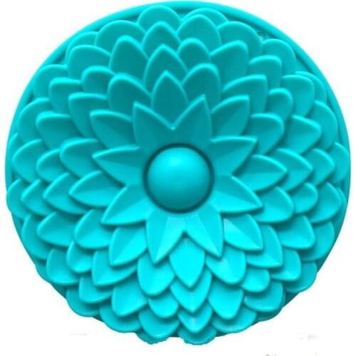1 PCS Gerbera Daisy Lovely Food-grade Sunflower Shaped Silicone Cake Mold Single Pan Bakeware DIY Baking Tools Cartoon Cake Tool