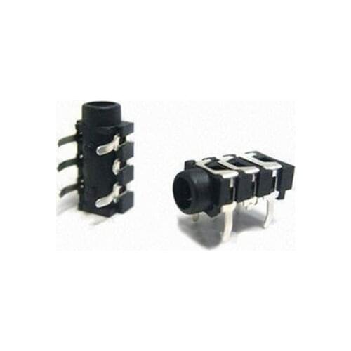 10PCS/Lot 3.5MM headphone jack audio jack PJ-313 5 pin DIP MP3 Accessories PJ313