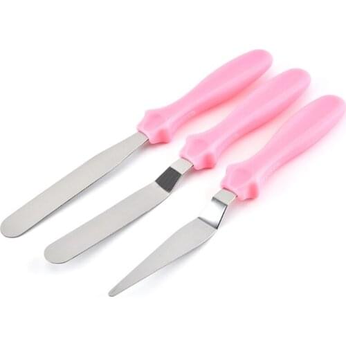 3 Pcs Rotating Butter Spatula Mixer Rotation Scraper Food Processing Tool for Pot Wall Food Access Kitchen Utensil