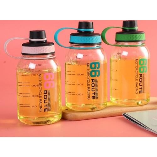 900ml Large Capacity Water Bottles for Sport Gym Travel Portable Drinking Bottle With String BPA Free Tea Mug Outdoor Camping
