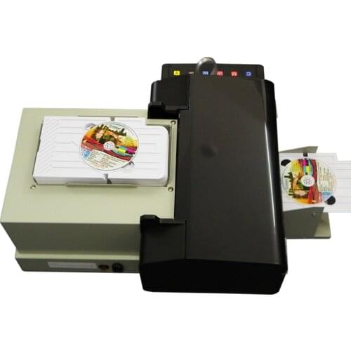 Automatic CD Printer DVD Disc Printing Machine with CD PVC Tray Export Quality PVC Card Printers for Epson L800 Printer