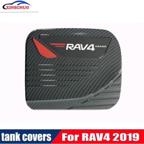 Car refit fuel tank cover fuel filler flap gas lid cap For Toyota Rav4 2019 2020 Car Styling Auto Oil Fuel Tank Cover Cap