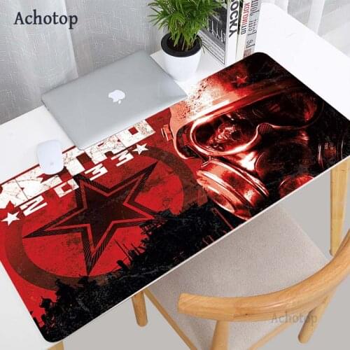 Metro 2033 Mouse Pad Large Size Gaming Mouse Pad Computer Gamer Mousepad Desk Mat Mini PC Keyboard Desk Mat For CS GO LOL Dota