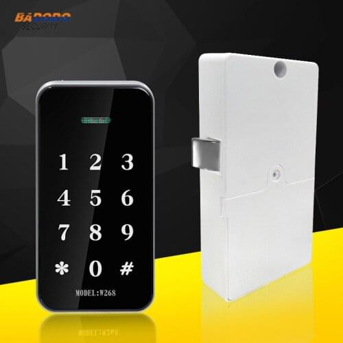Digital Touch panel Keypad Password cabinet lock electric lock locker for Cabinet drawer door access control