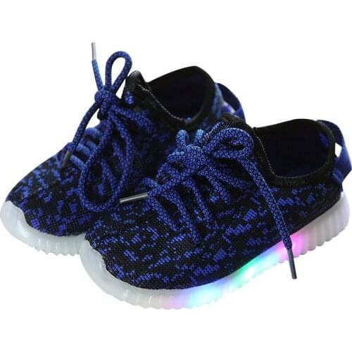 Daclay Kids Shoes Girls Boys LED Shoes Sports Shoes Running Sneakers Toddler Boy Sneakers Mesh Breathable