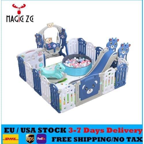 Newborn Baby Playground Park childrens playpen baby activities park Childrens Foldable Multifunctional Fence Baby Safety Fence
