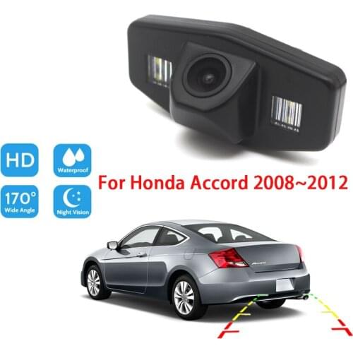 For Honda Accord 2008 2009 2010 2011 2012 CCD Full HD Car Reverse Backup Parking Rear View Camera Waterproof high quality RCA