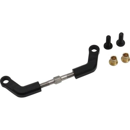 Hot Racing Adjustable Tie rod and Machine Steering Delrin end for Tamiya T3-01
