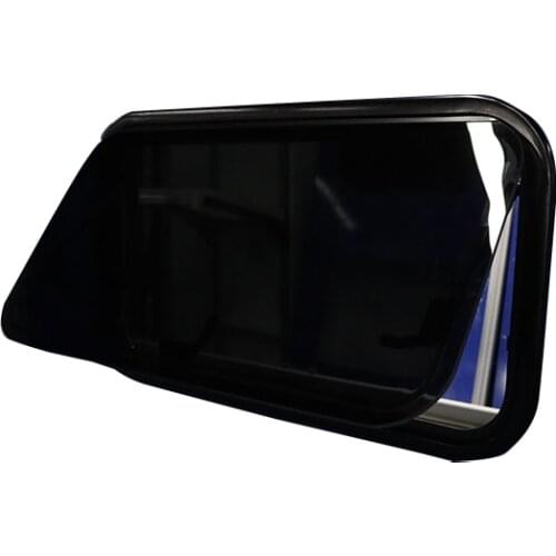 Hot selling Sanjos new vertical hinged window polyplastic caravan windows