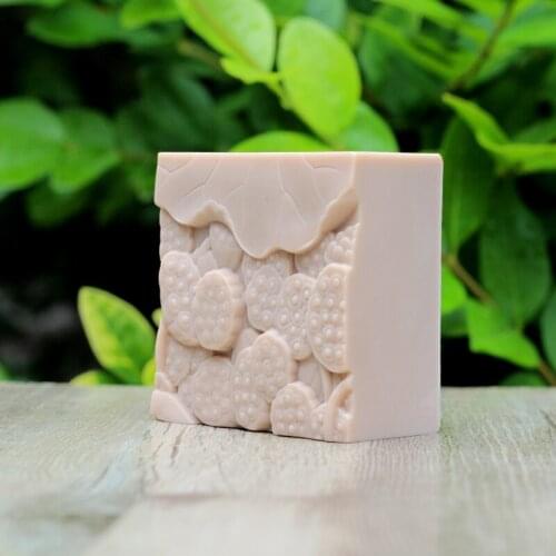 Nicole Silicone Soap Mold DIY Handmade Embossed Crafts Soap Making Mould