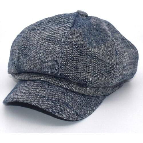 New Elegant Ladies Art Octagonal Hat Ladies Spring And Autumn Fashion Retro Beret Hat Cap Beret Vintage Painter Hat C11