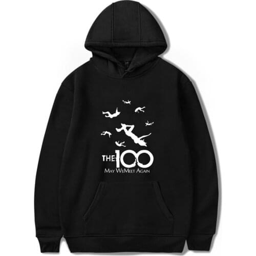 New The 100 Hoodie Sweatshirt Men Women Fashion Casual Cool Hoody Clothes TV Series Harajuku Streetwear Oversized Hoodies
