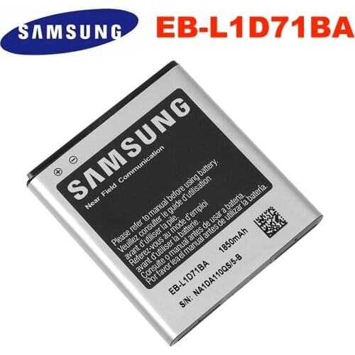 Samusing Original Replacement Battery Rechargeable Battery High Capacity Built-in lithium polymer battery for EB-L1D71BA 1850mAh