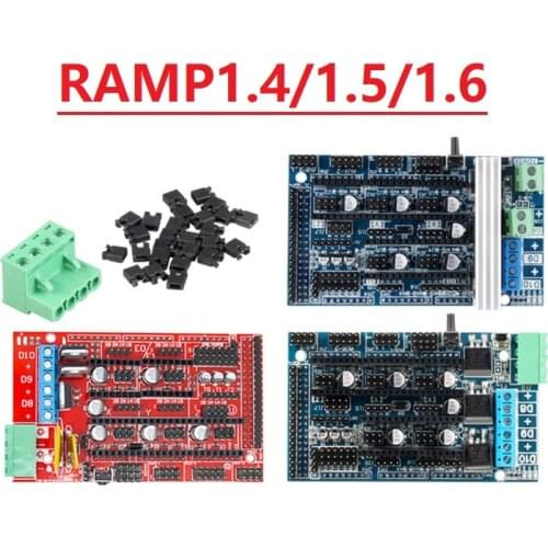 MEGA Ramps 1.6/1.5/1.4 Expansion Control Panel Motherboard 3D Printer Part for Arduino Reprap Mendel Prusa Free shipping