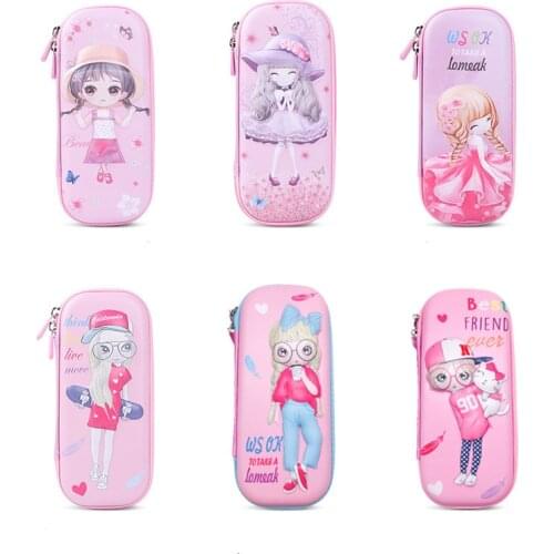SQUMIDER Pink Pencil Cases