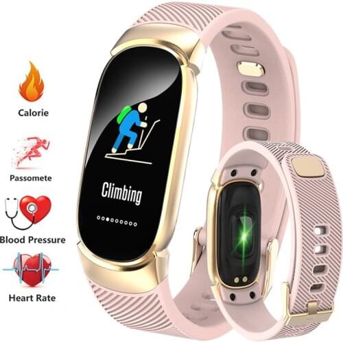 Men Smart Watch Women Sport Smart Bracelet Waterproof Dynamic Heart Rate Blood Pressure Monitor Fitness Tracker Smart Wristband