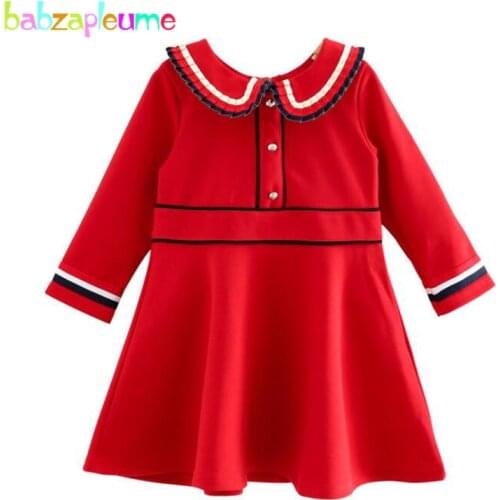 2018 Spring Fall Christmas Clothing Princess Costume Baby Girls Dress Long Sleeve Cute Toddler Dresses For Kids Clothes BC1783