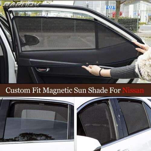 For Nissan Qashqai Altima Teana Serena Patrol / Magnetic Special Curtain Window SunShades Mesh Shade Blind Fully Covered