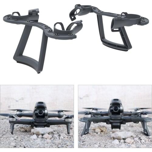 1 Pair 2 in 1 Enhanced Firmware Heightened Tripod for DJI Anti-collision Racing Drone Kits Durable Parts