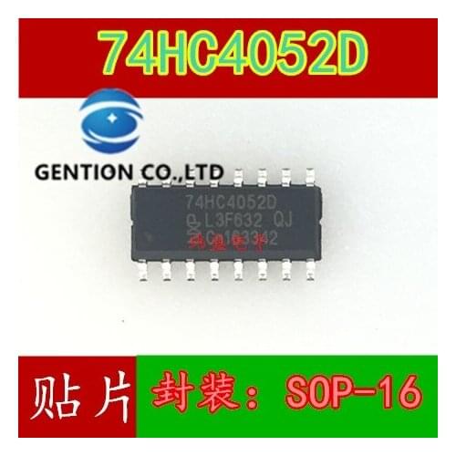 20PCS 74HC4052 HC4052D SOP16 in stock 100% new and original