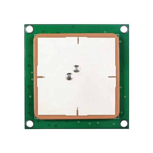 4dBi High Performance UHF RFID Passive Ceramic Antenna with Double Feeder Point