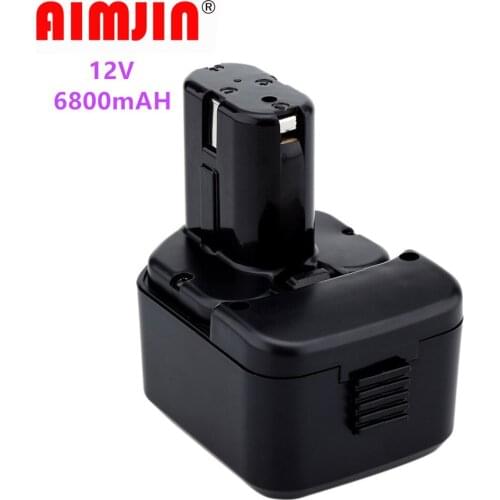 1/2/3PCS2020 for Hitachi EB1214S DS12DVF3 Rechargeable Battery 12V 6.8Ah Ni-MH Cordless Drill Batteria EB1212S EB1220BL EB1