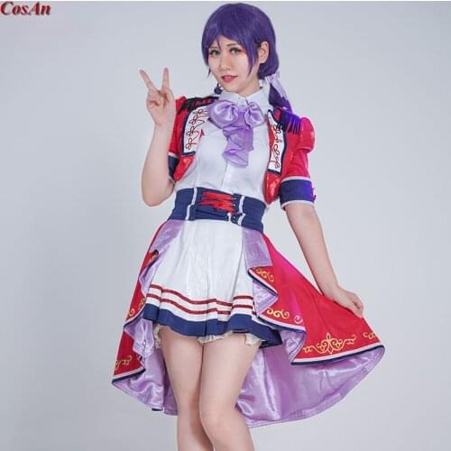 Anime LoveLive Tojo Nozomi Cosplay Costume μs 9th Anniversary Resurrection Concert Performance Dress Party Role Play Clothing