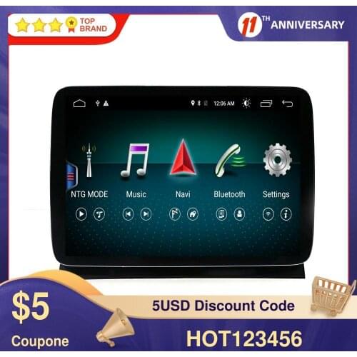 8+128G Wireless Carplay 4G LTE For Mercedes-Benz ML 2012-2016 Android 10 Radio Car GPS Navigation Multimedia Player Headunit IPS